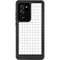 White Grid Galaxy Note20 Ultra 5G Waterproof Case